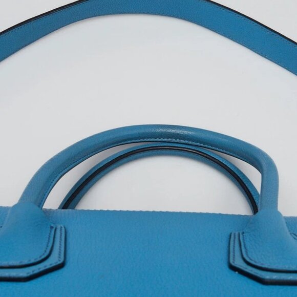 Givenchy Light Blue Sugar Goatskin Leather Medium Antigona Bag - Picture 7 of 12